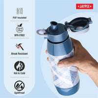 Jaypee Truwater Insulated Water Bottle - Benz Blue