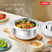 Jaypee Steelux Steel Insulated Casserole - 1000 ml
