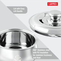 Jaypee Steelia Steel Insulated Casserole - 1500 ml