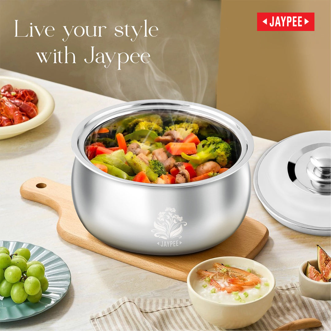 Jaypee Steelia Steel Insulated Casserole - 1500 ml