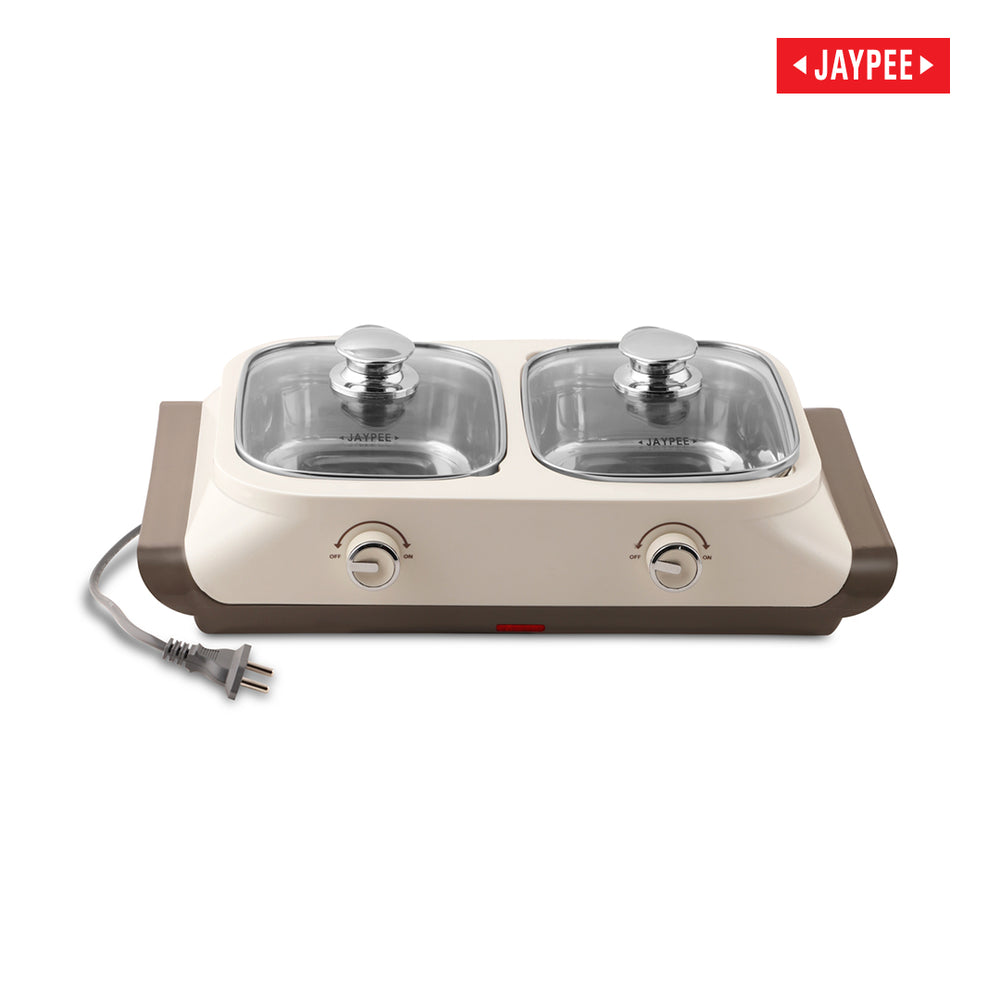 Jaypee Twin Power Electric Casserole - Grey
