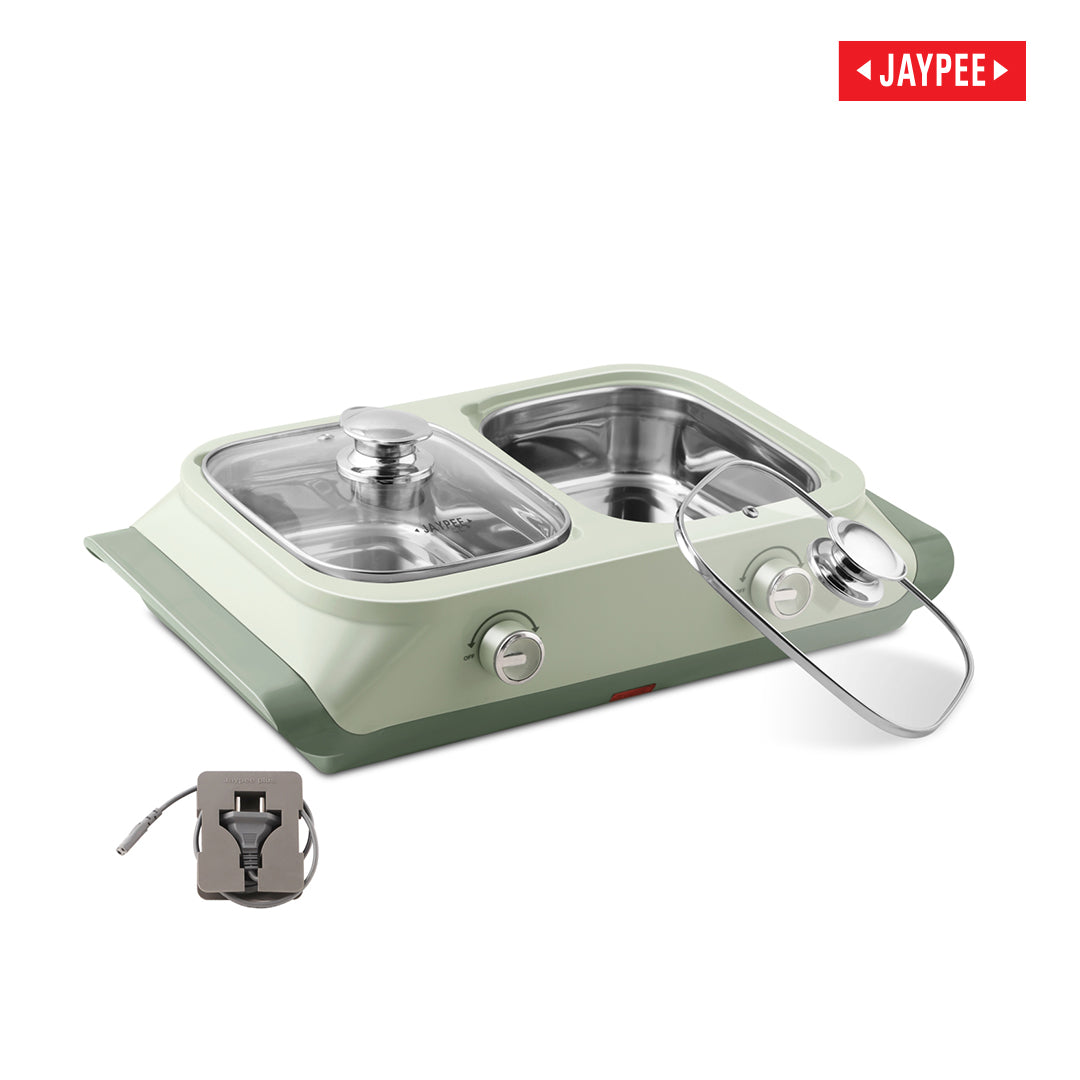 Jaypee Twin Power Electric Casserole - Green