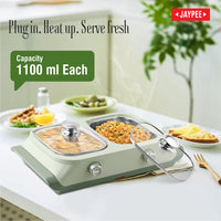 Jaypee Twin Power Electric Casserole - Green