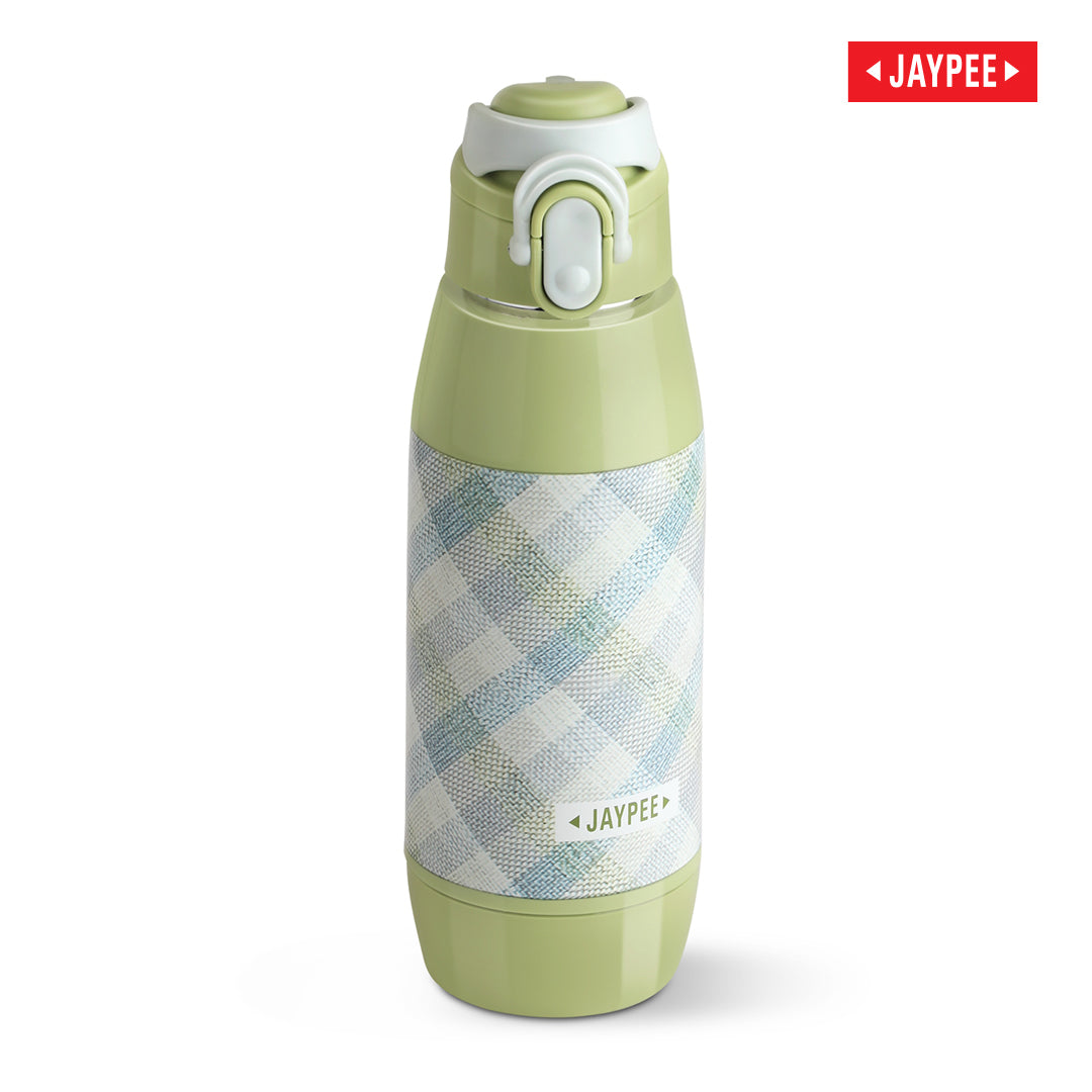 Jaypee Truwater Insulated Water Bottle - N.Green