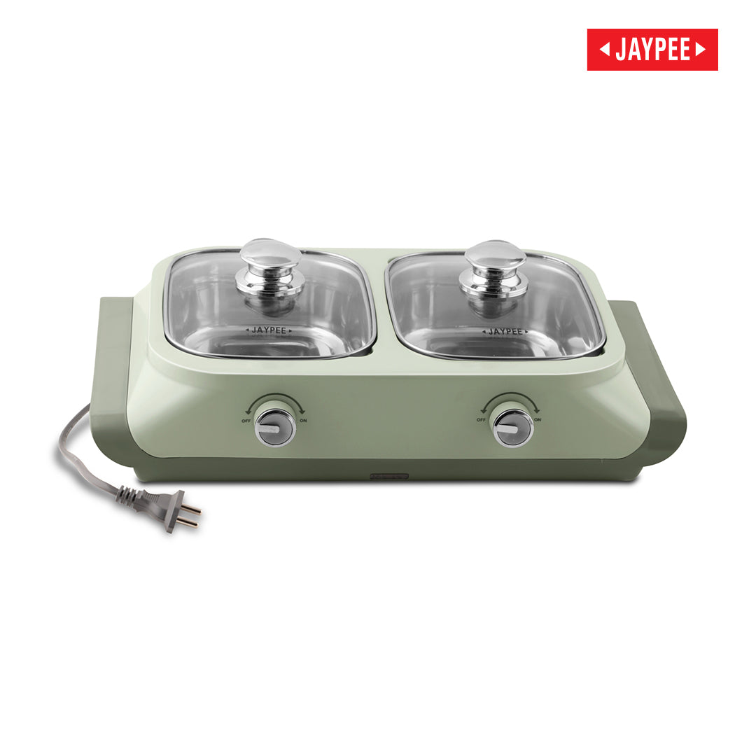 Jaypee Twin Power Electric Casserole - Green