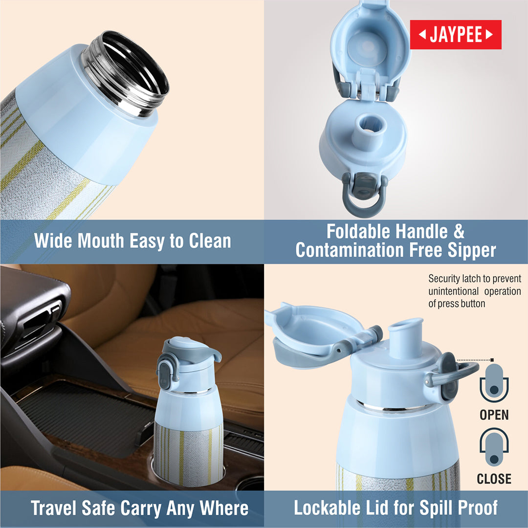 Jaypee Truwater Insulated Water Bottle - Light Sky Blue