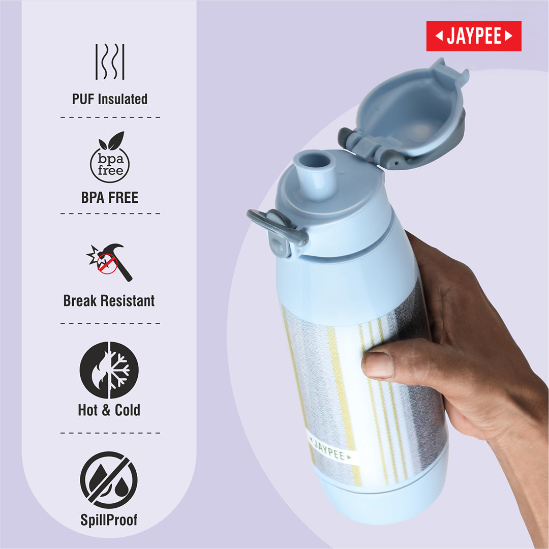 Jaypee Truwater Insulated Water Bottle - Light Sky Blue