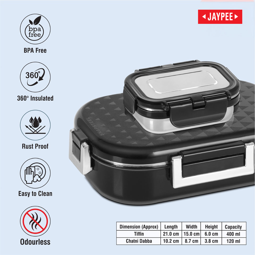 Jaypee SNAP Steel SS - Black