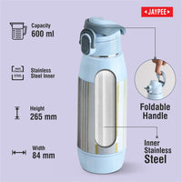 Jaypee Truwater Insulated Water Bottle - Light Sky Blue