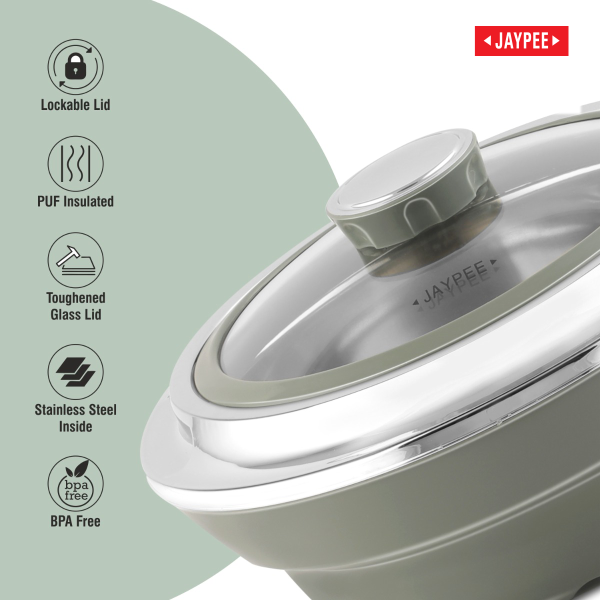 Jaypee Cassaglass Insulated Casserole