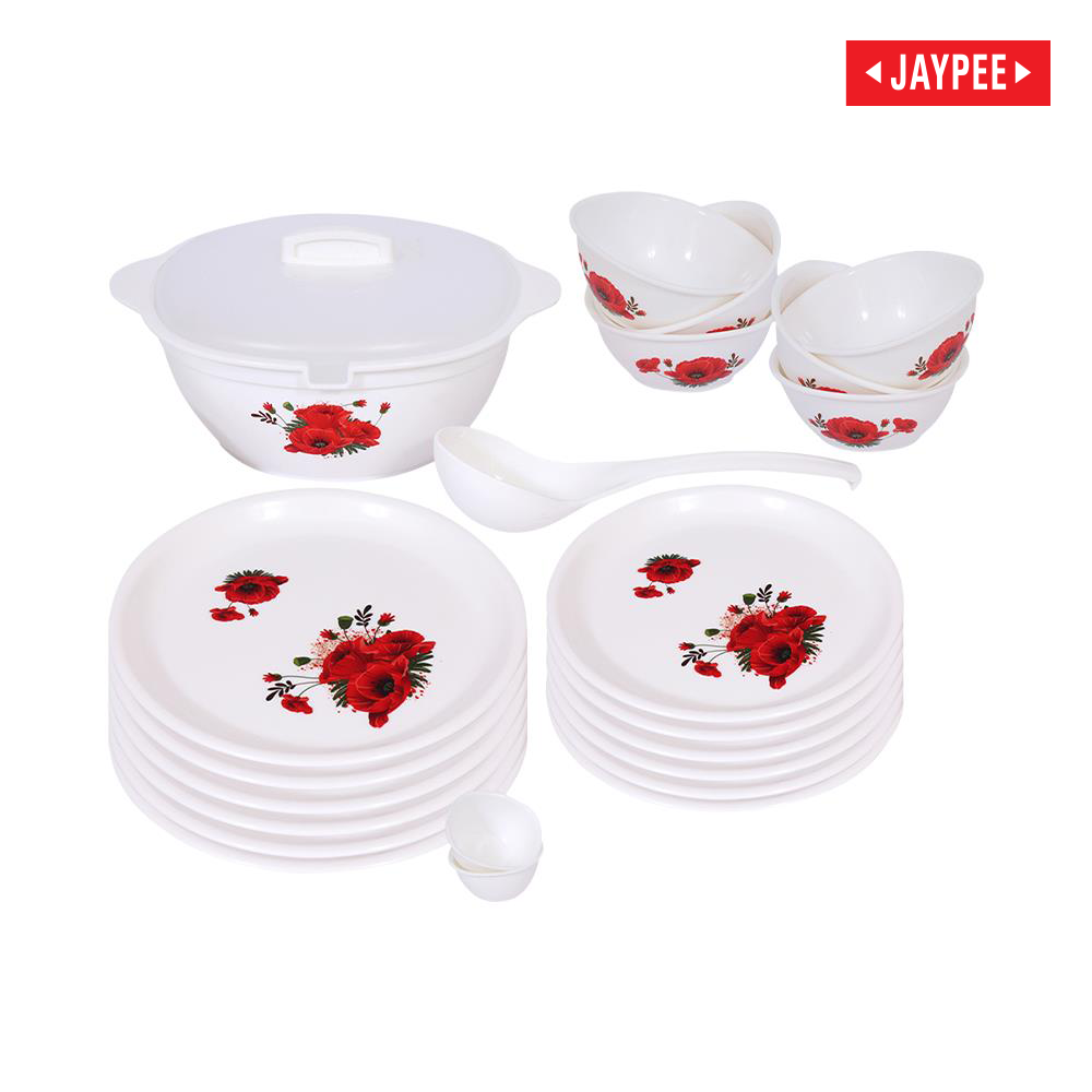 Jaypee Le Diner Round Dinner Set 23 Pcs. (Printed)