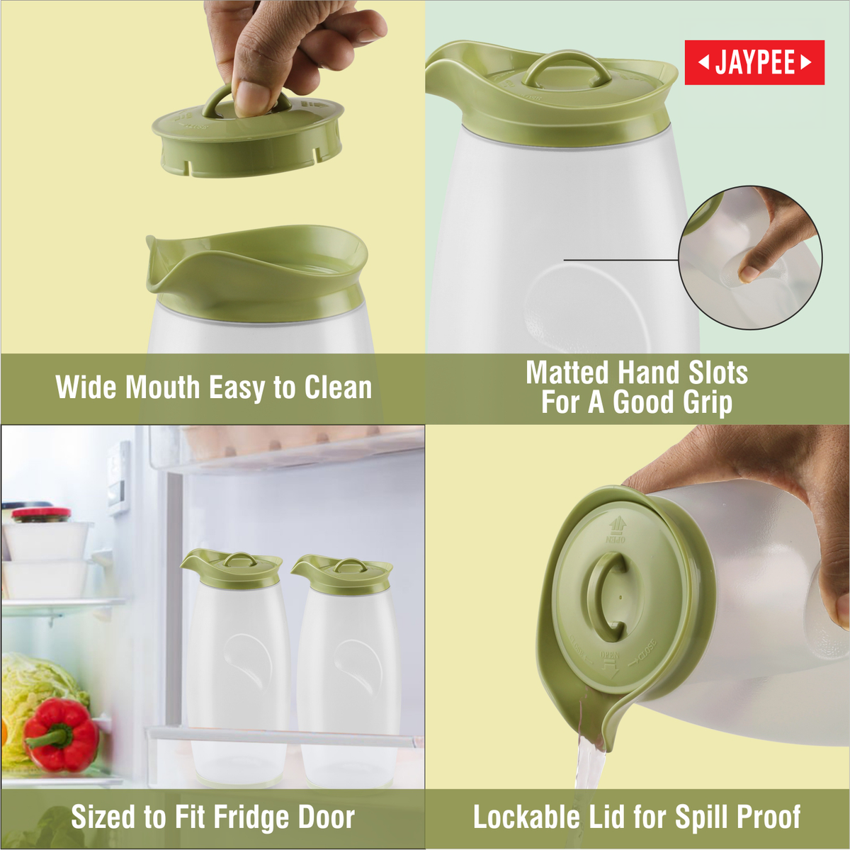 Jaypee Hippo Non Insulated Water Jug 1930 ML