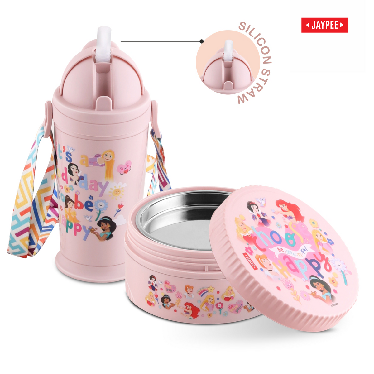 Jaypee First Step Combo Insulated Lunch Box 370ml & Sipper Water Bottle 275ml