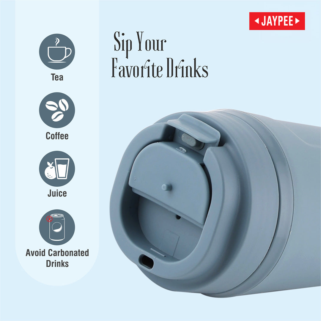 Jaypee Zipsip PU Insulated Hot & Cold Stainless Steel Coffee Mug