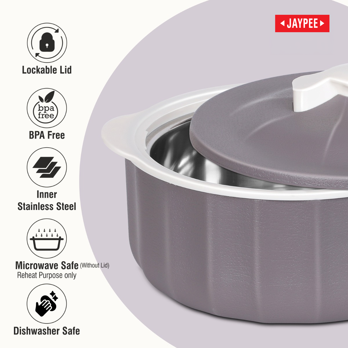 Jaypee Microsmart Insulated Casserole