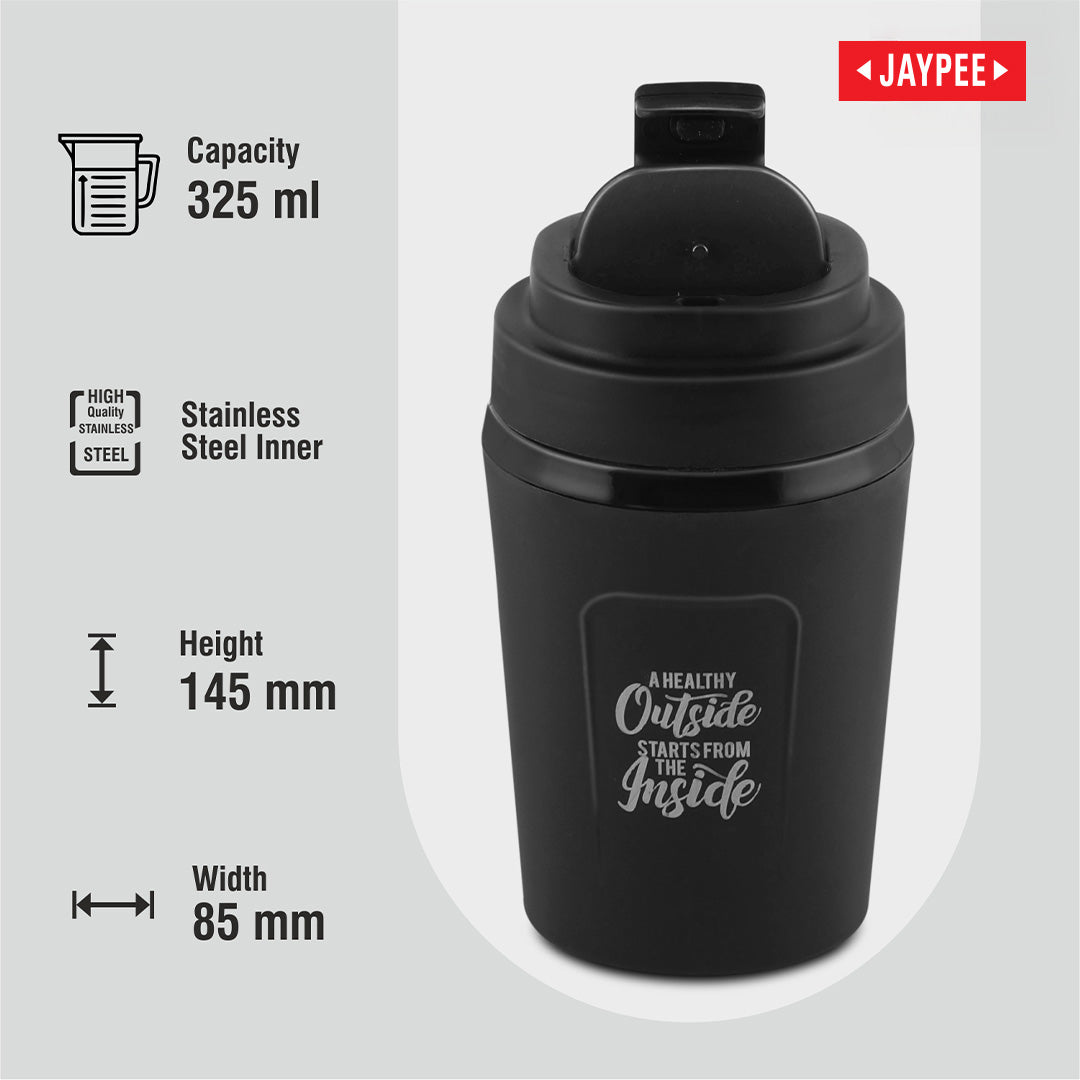 Jaypee Zipsip PU Insulated Hot & Cold Stainless Steel Coffee Mug