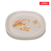 Jaypee Le Diner Square Quarter Plate 6 Pcs. (Printed)