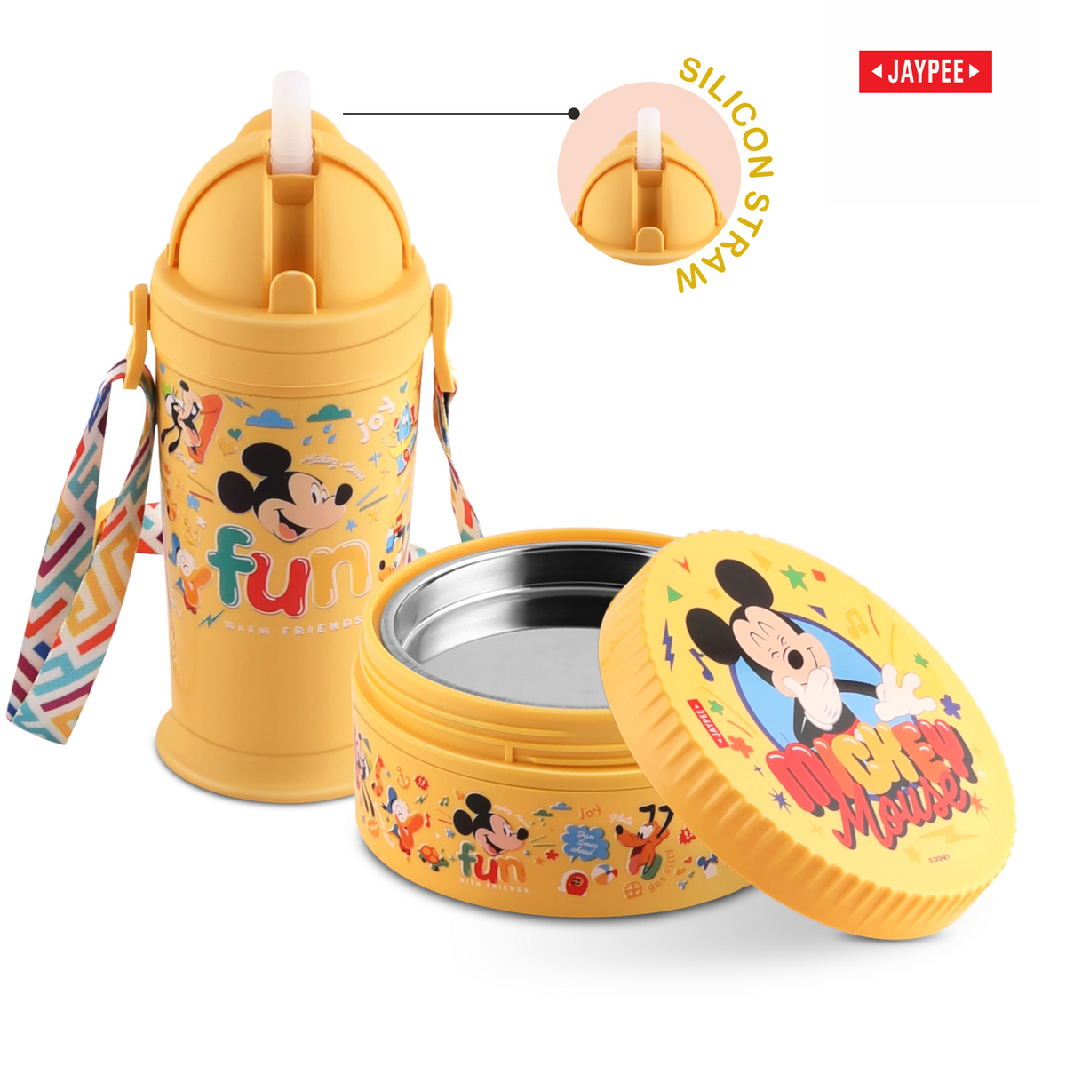 Jaypee First Step Combo Insulated Lunch Box 370ml & Sipper Water Bottle 275ml