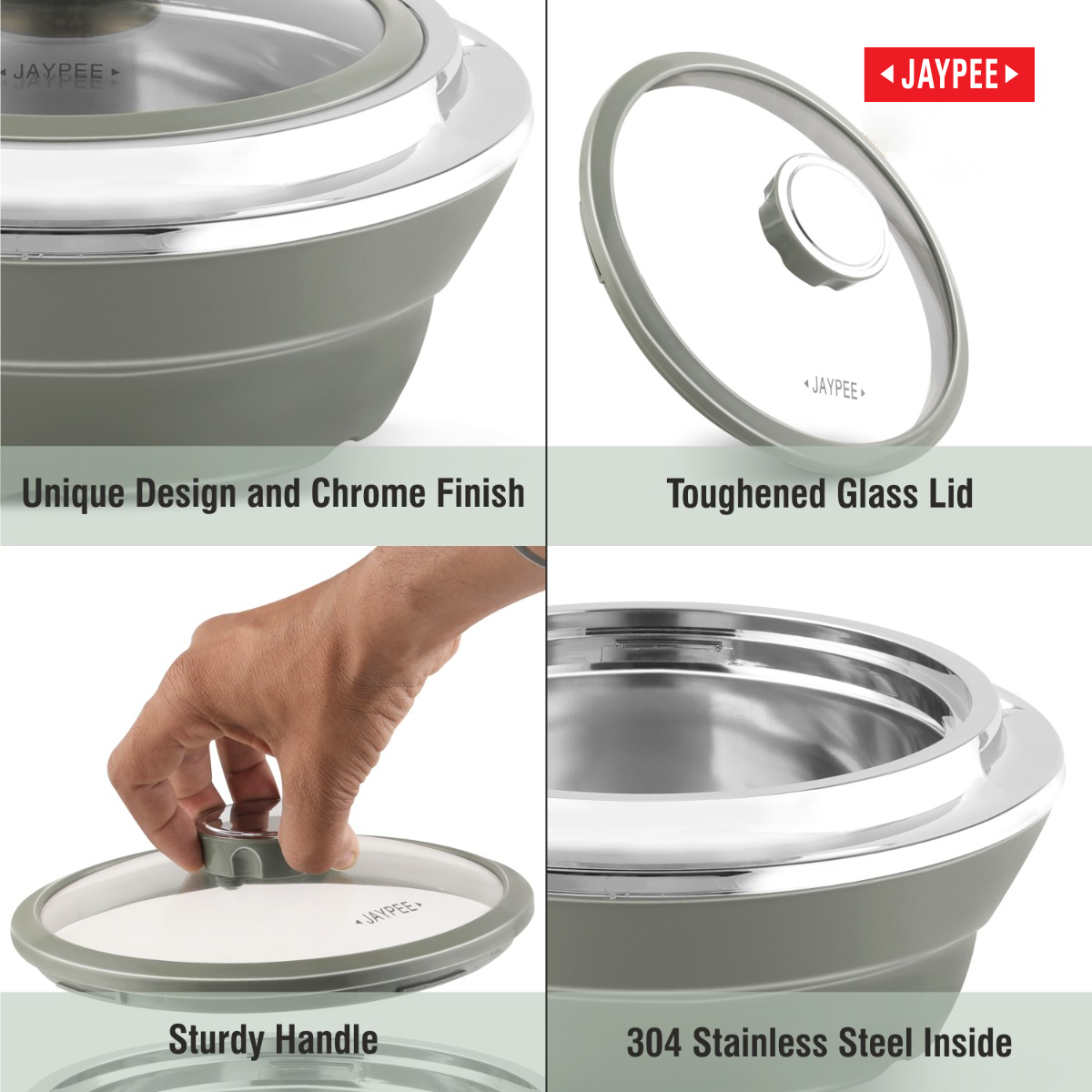 Jaypee Cassaglass Insulated Casserole