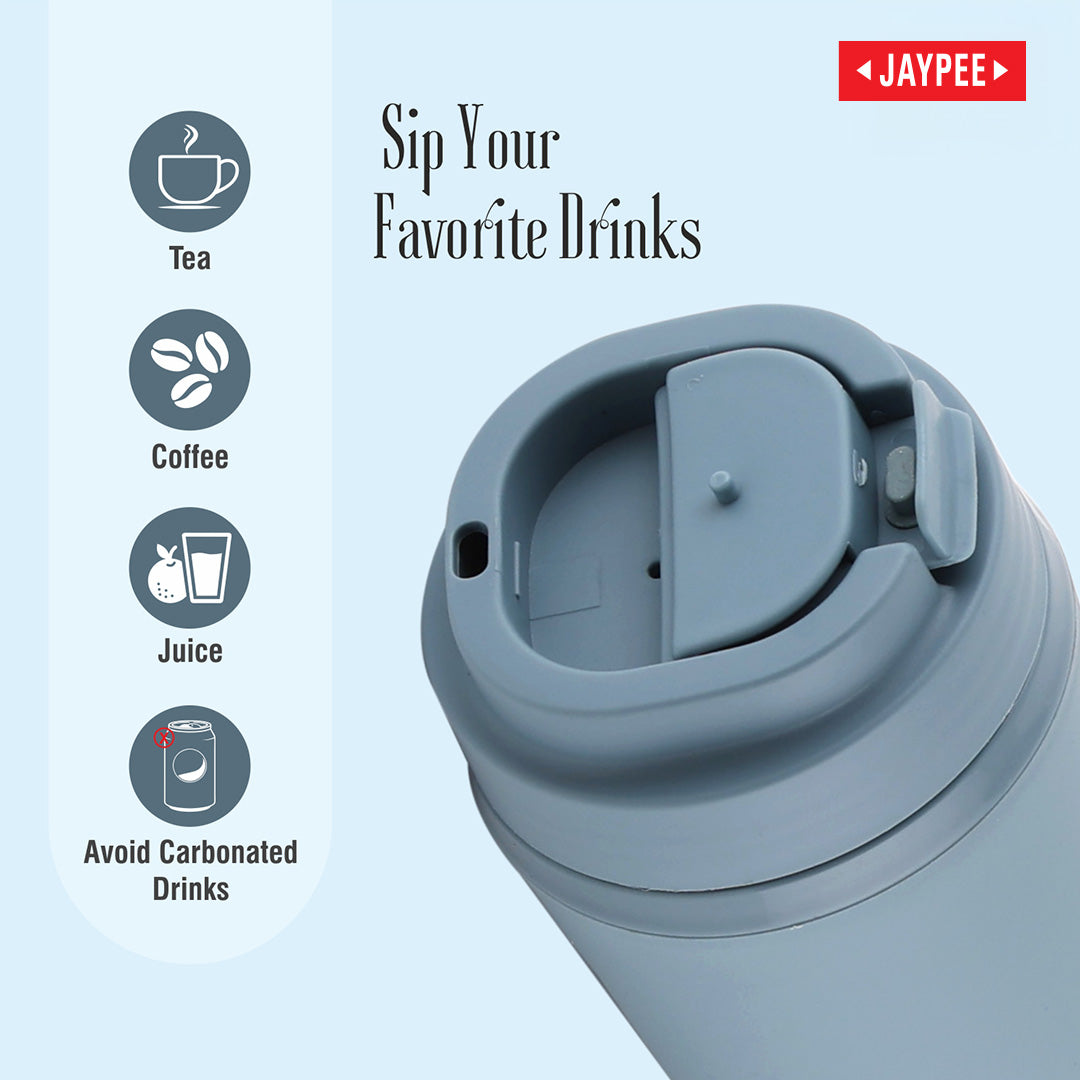 Jaypee Zipsip PU Insulated Hot & Cold Stainless Steel Coffee Mug