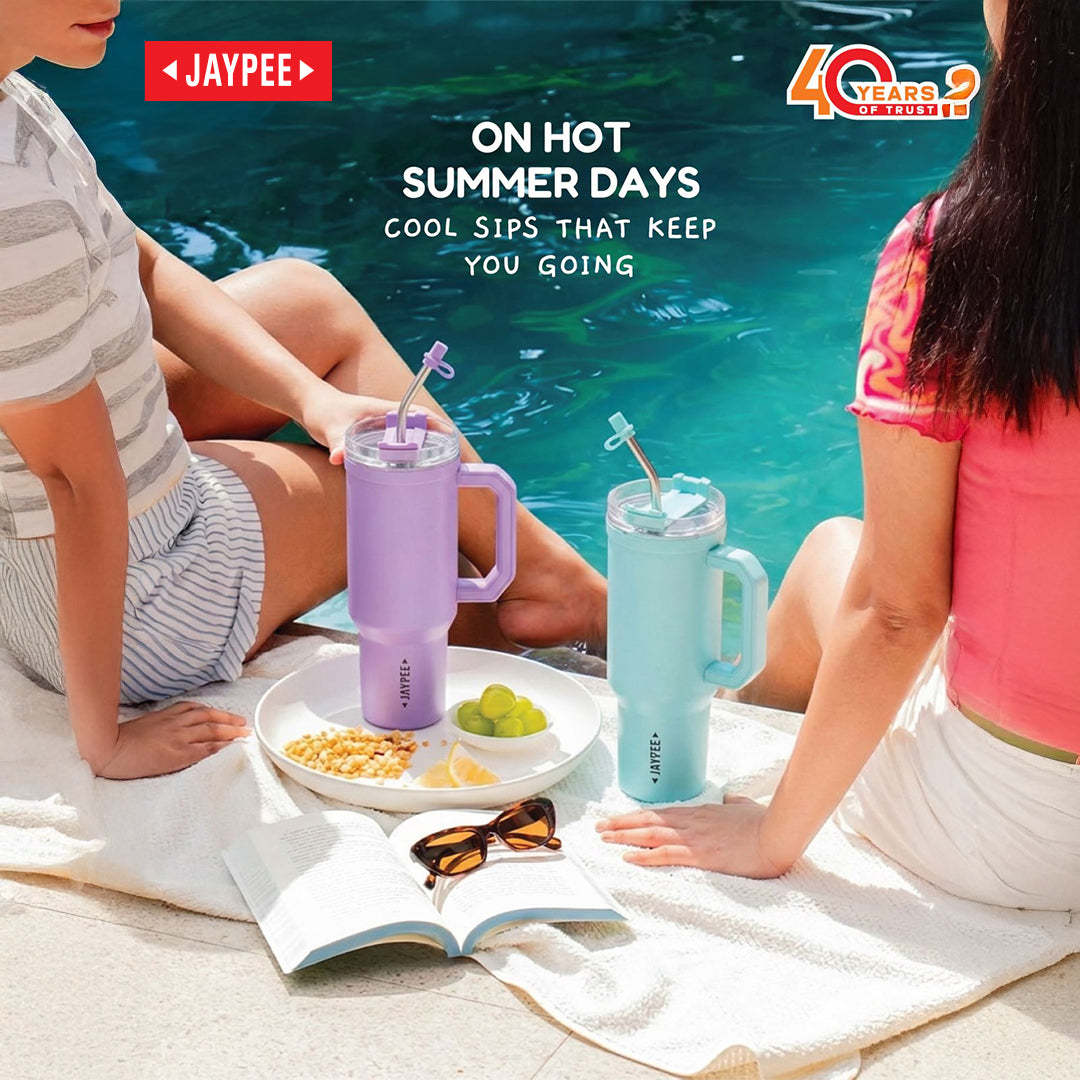 Jaypee Quencher PU Insulated Inner Stainless Steel Tumbler