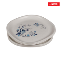 Jaypee Le Diner Square Quarter Plate 6 Pcs. (Printed)