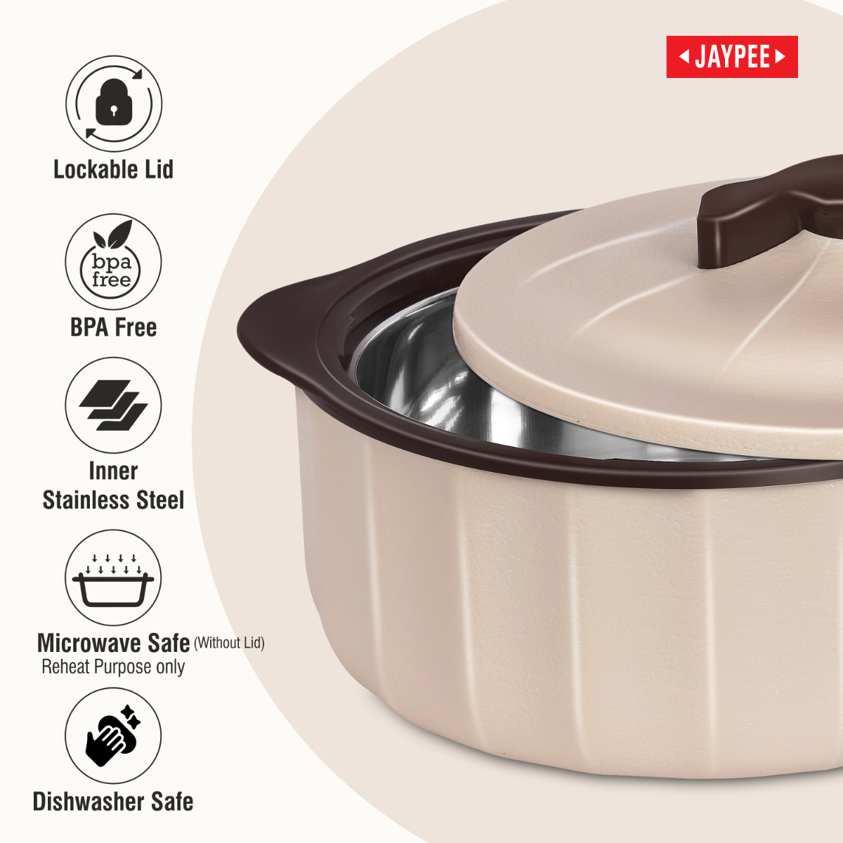 Jaypee Microsmart Insulated Casserole