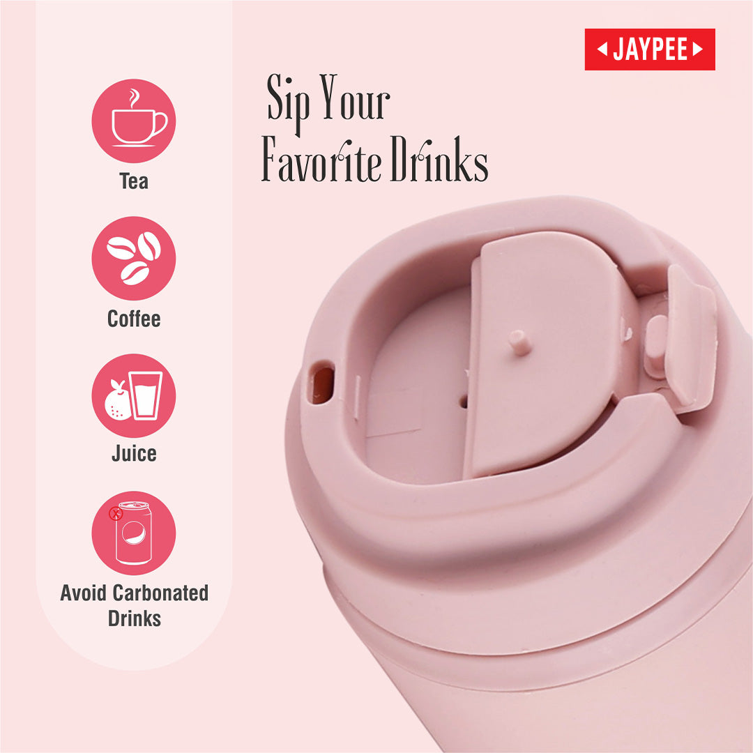 Jaypee Zipsip PU Insulated Hot & Cold Stainless Steel Coffee Mug