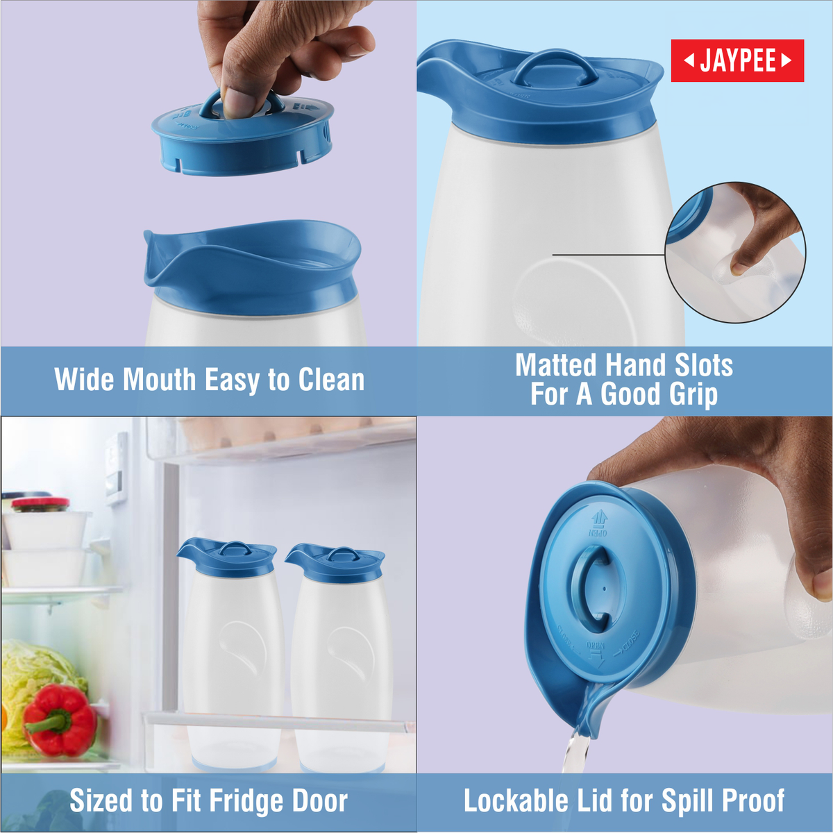 Jaypee Hippo Non Insulated Water Jug 1930 ML