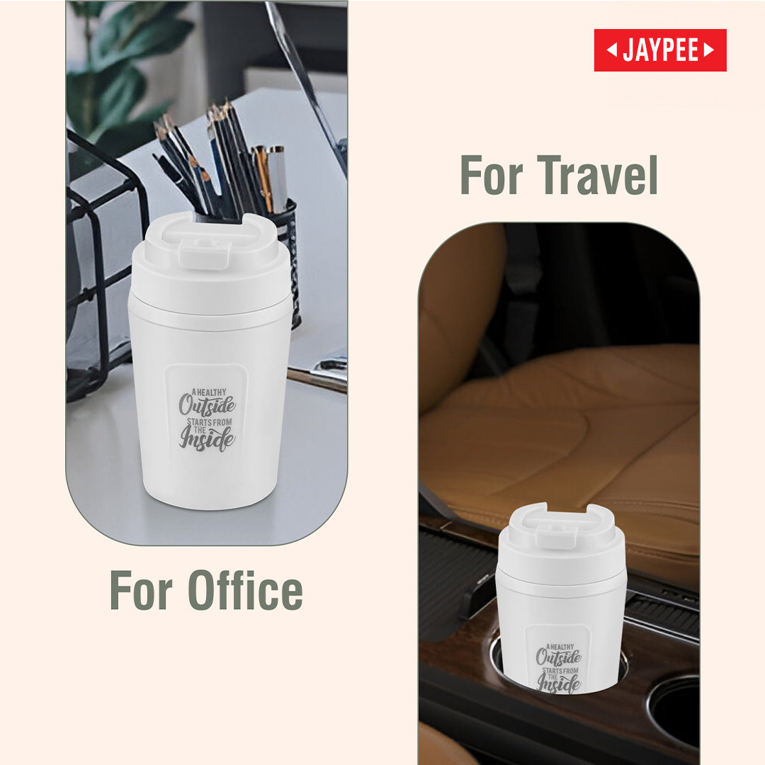 Jaypee Zipsip PU Insulated Hot & Cold Stainless Steel Coffee Mug