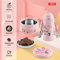 Jaypee First Step Combo Insulated Lunch Box 370ml & Sipper Water Bottle 275ml