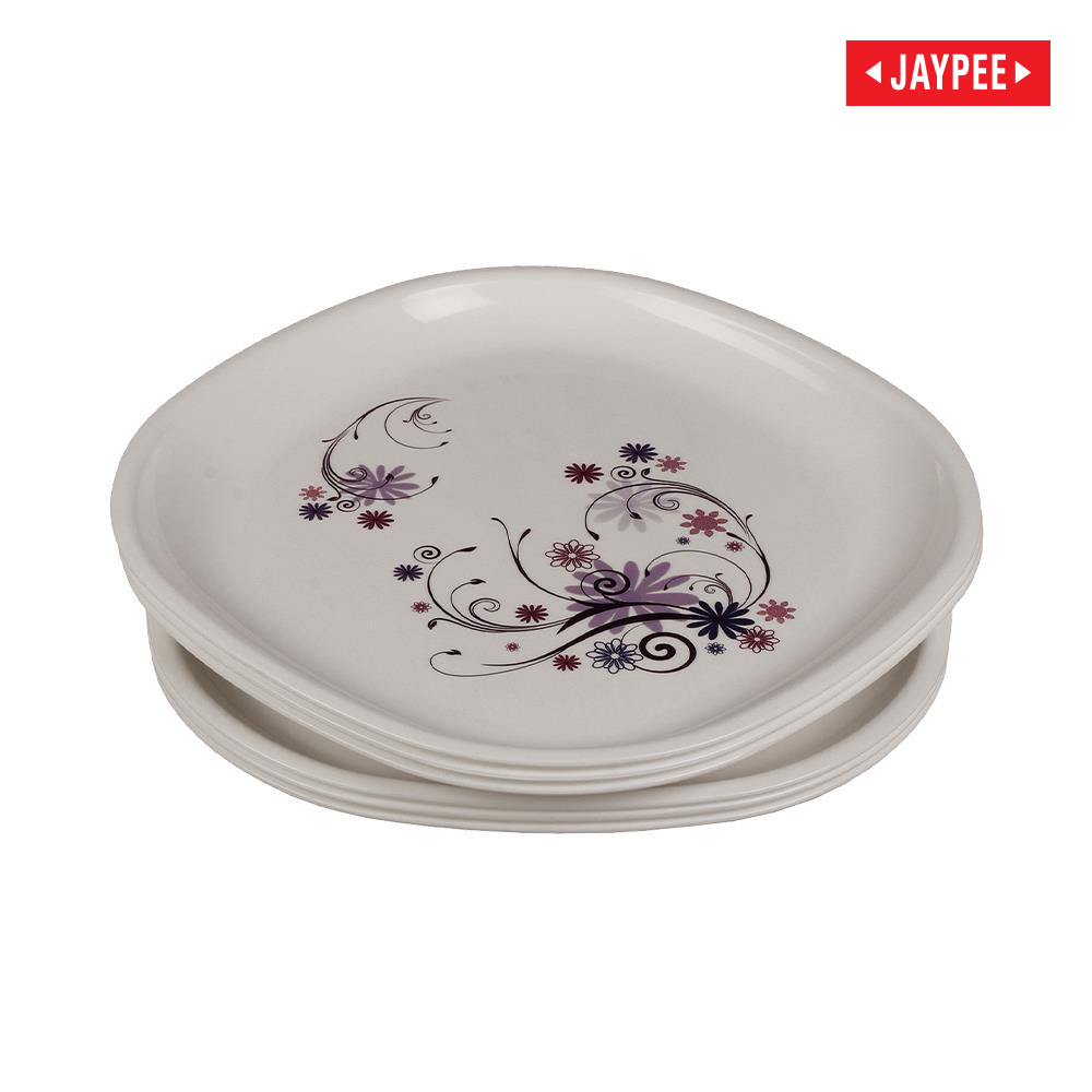 Jaypee Le Diner Square Quarter Plate 6 Pcs. (Printed)
