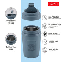 Jaypee Zipsip PU Insulated Hot & Cold Stainless Steel Coffee Mug