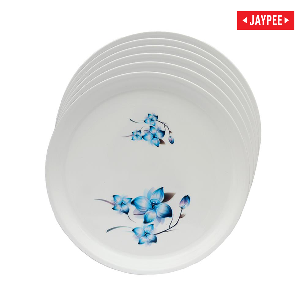 Jaypee Le Diner Round Quarter Plate 6 Pcs. (Printed)