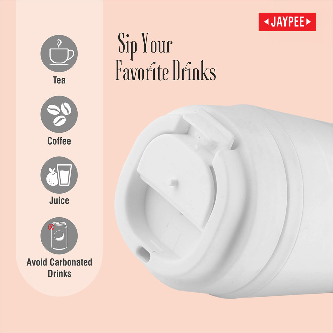 Jaypee Zipsip PU Insulated Hot & Cold Stainless Steel Coffee Mug