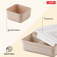 Jaypee Nutrix Munchies Server 4 Airtight Container Set