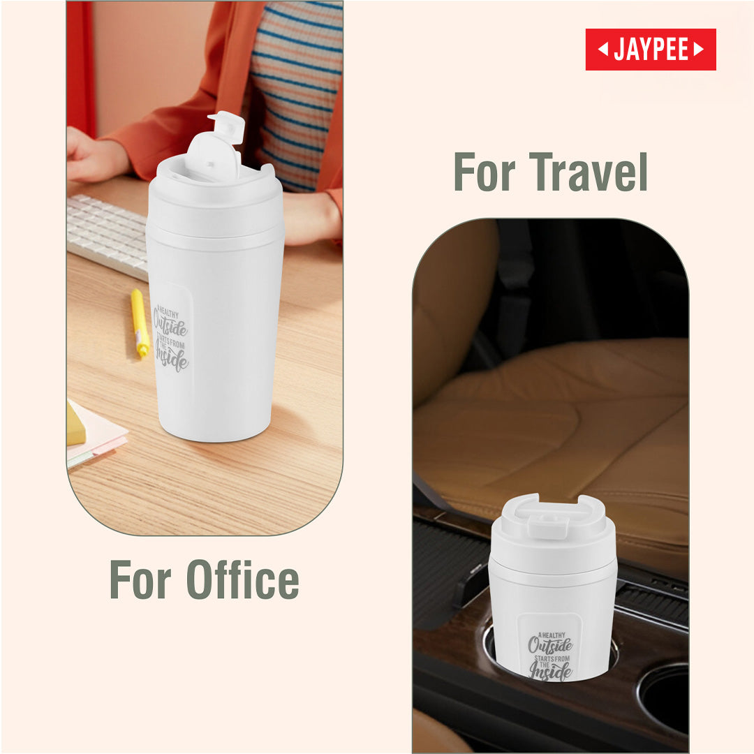 Jaypee Zipsip PU Insulated Hot & Cold Stainless Steel Coffee Mug