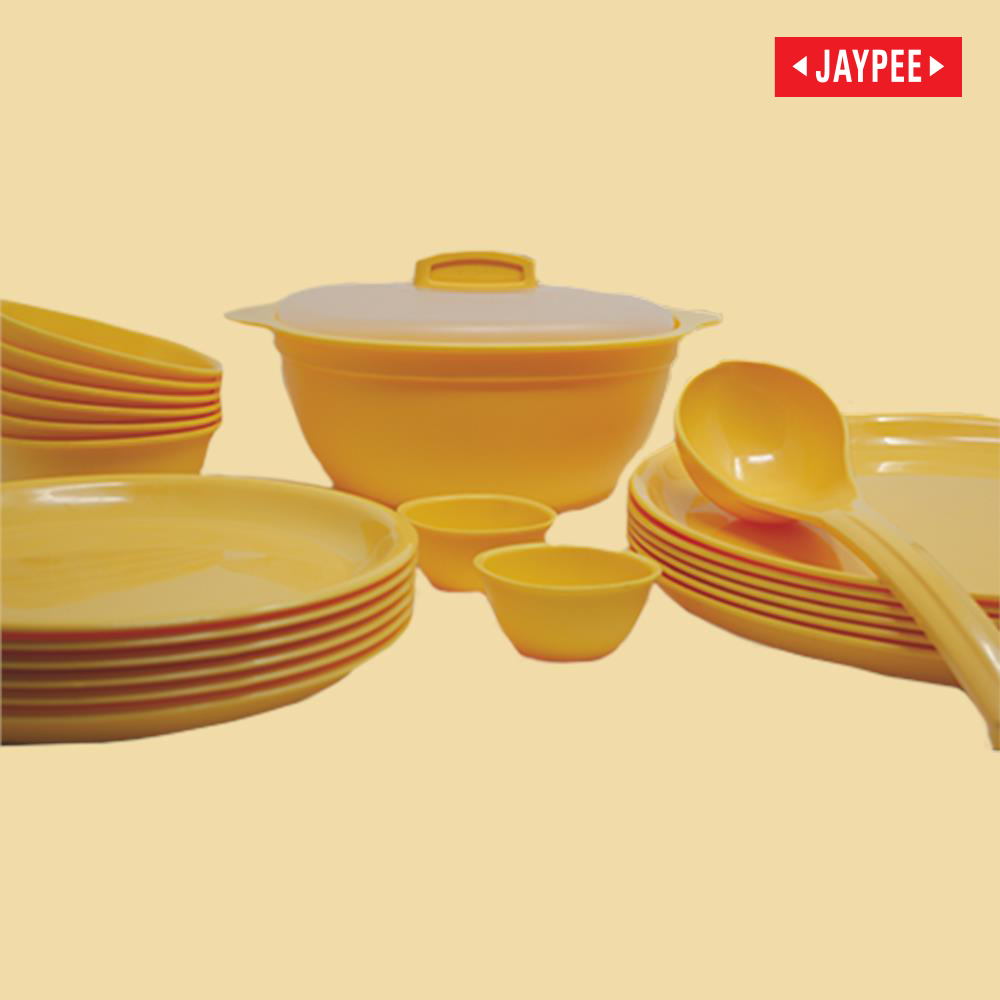 Jaypee Le Diner Round Dinner Set 23 Pcs. (Plain)