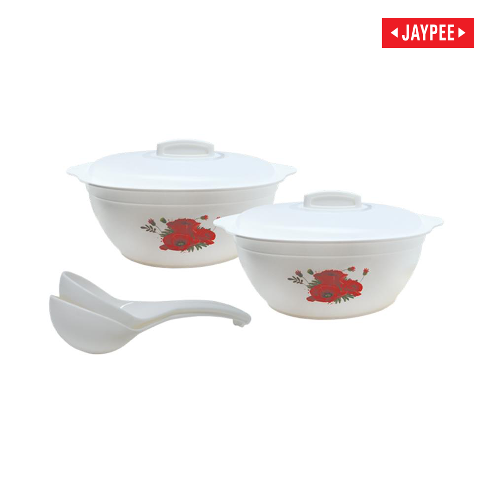 Jaypee Delight Serving Bowl Set Of 2 (Printed)