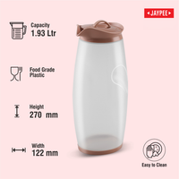 Jaypee Hippo Non Insulated Water Jug 1930 ML