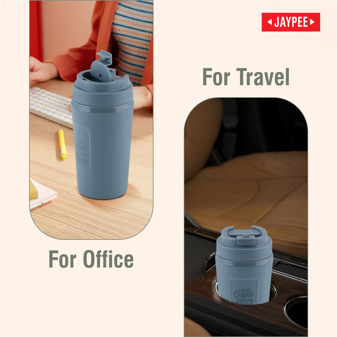Jaypee Zipsip PU Insulated Hot & Cold Stainless Steel Coffee Mug