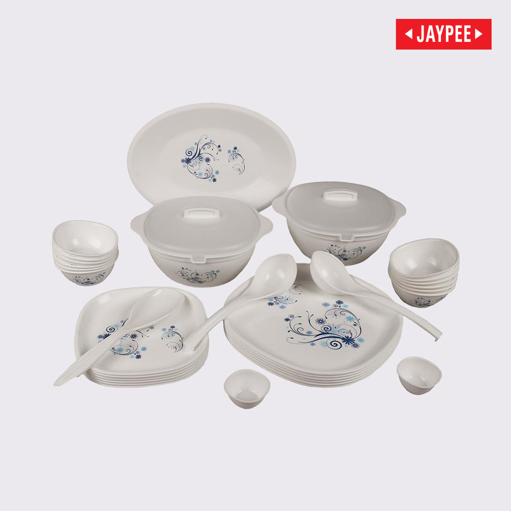 Jaypee Le Diner Round Dinner Set 34 Pcs. (Printed)