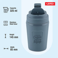 Jaypee Zipsip PU Insulated Hot & Cold Stainless Steel Coffee Mug