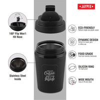 Jaypee Zipsip PU Insulated Hot & Cold Stainless Steel Coffee Mug