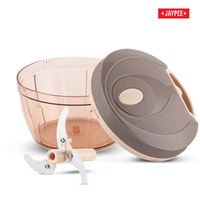 Jaypee Magicord Mini Vegetable Chopper For Kitchen With Stainless Steel Blades, 470ml