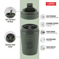Jaypee Zipsip PU Insulated Hot & Cold Stainless Steel Coffee Mug