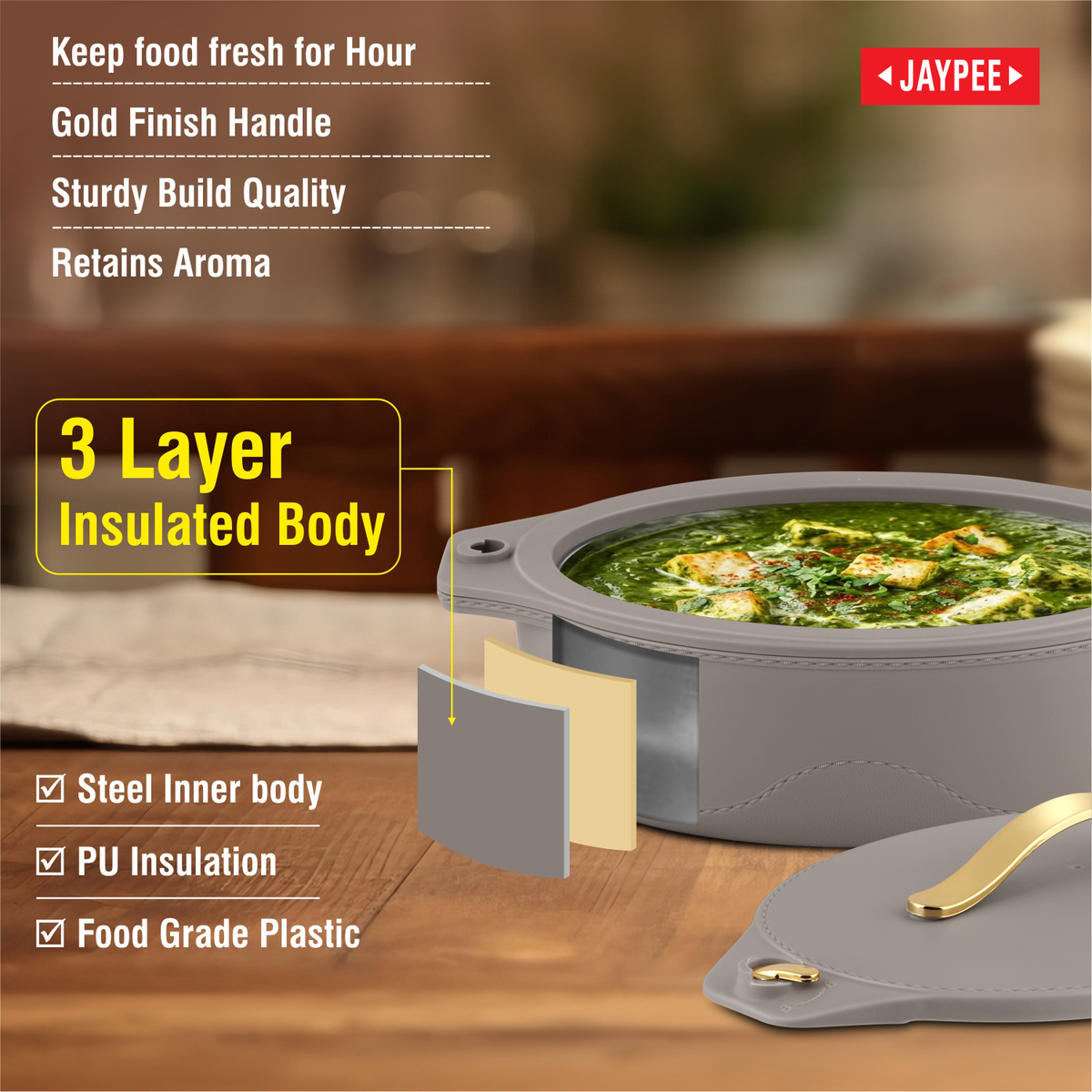 Jaypee Princeton Insulated Casserole