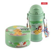 Jaypee First Step Combo Insulated Lunch Box 370ml & Sipper Water Bottle 275ml