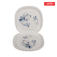 Jaypee Le Diner Square Quarter Plate 6 Pcs. (Printed)
