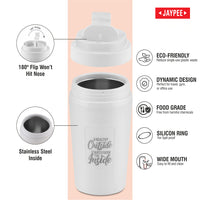 Jaypee Zipsip PU Insulated Hot & Cold Stainless Steel Coffee Mug